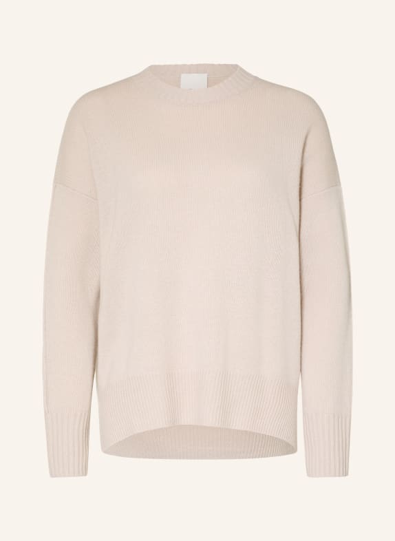 ALLUDE Cashmere Sweater BEIGE