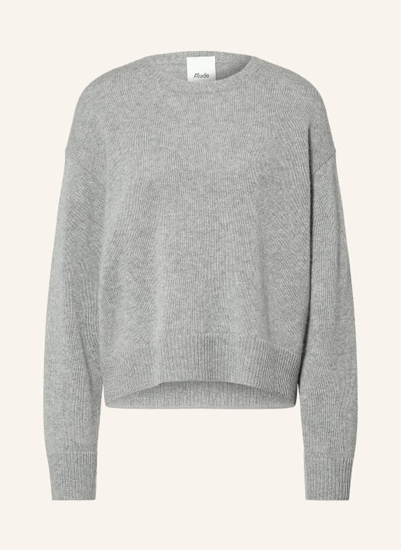 ALLUDE Cashmere Sweater GRAY