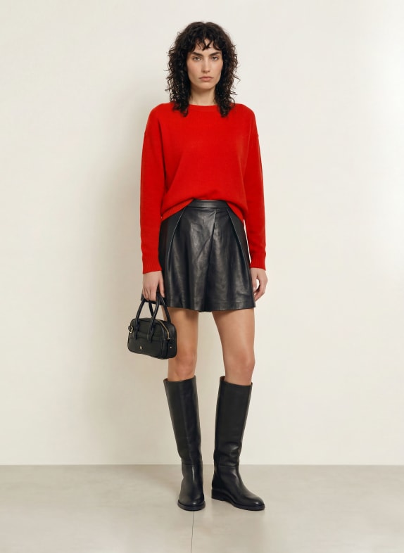ALLUDE Kasjmiertrui ROOD