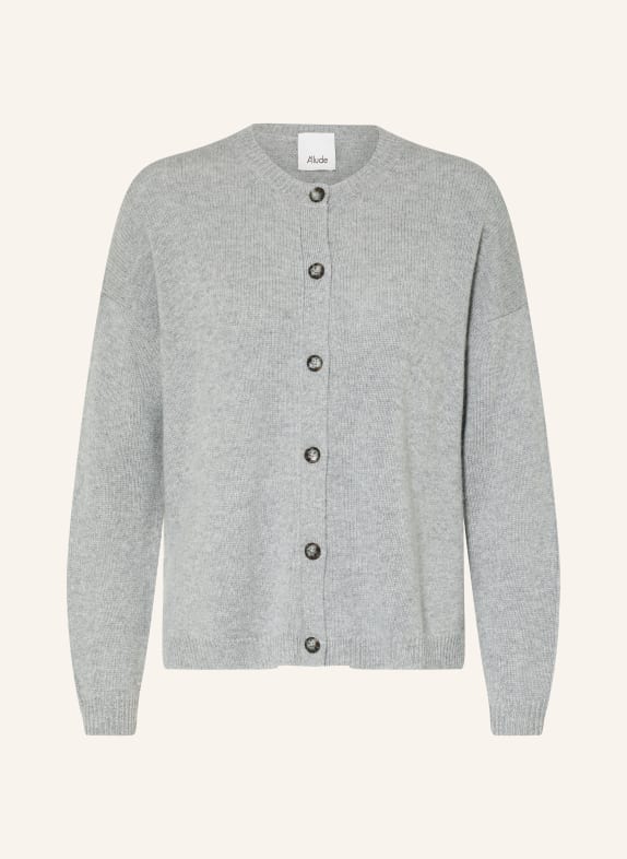 ALLUDE Gilet en cachemire GRIS