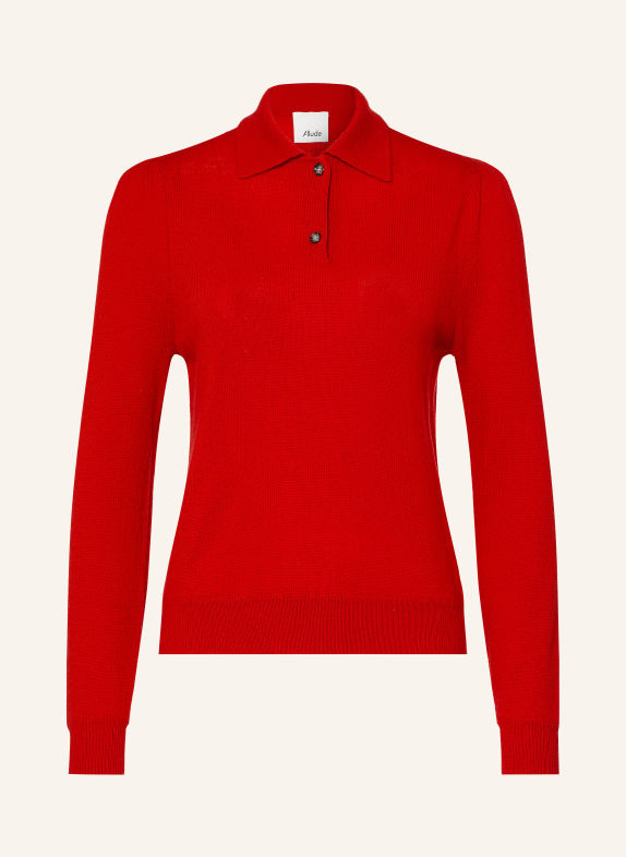 ALLUDE Kasjmiertrui ROOD