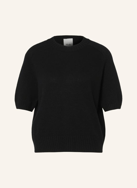 ALLUDE Haut en maille en cachemire NOIR