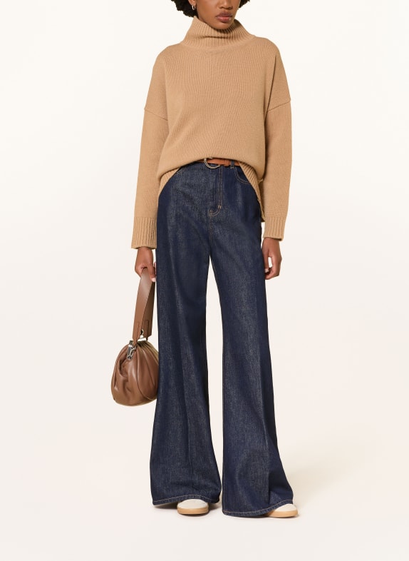 WEEKEND Max Mara Jeansy wide leg SPORT 001 NAVY