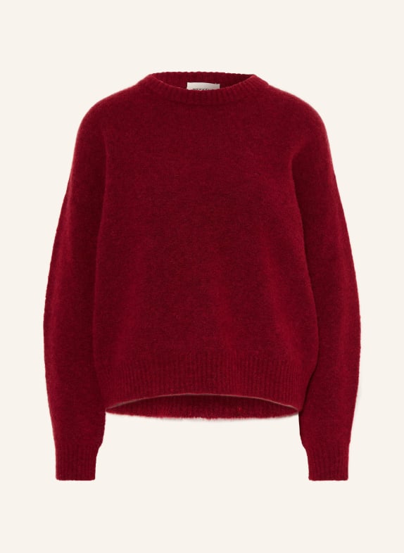 WEEKEND Max Mara Trui van alpaca DONKERROOD
