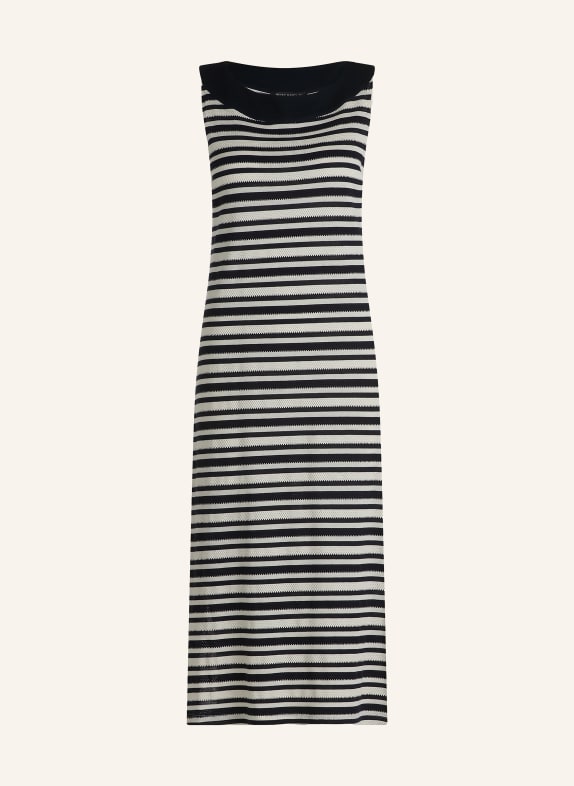 Betty Barclay Gebreide jurk DONKERBLAUW / BEIGE