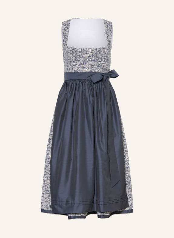 SPORTALM Dirndl DONKERBLAUW / WIT