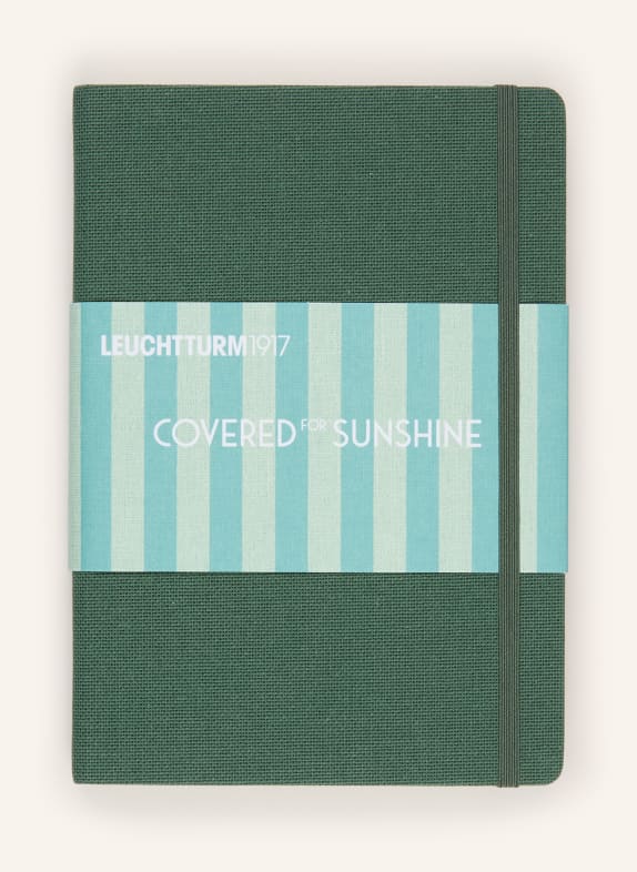 LEUCHTTURM1917 Carnet MEDIUM VERT / VERT CLAIR