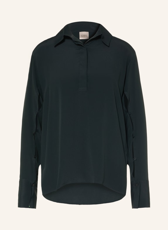 ÉMANOU VIOLETTE blouse shirt with silk BLACK