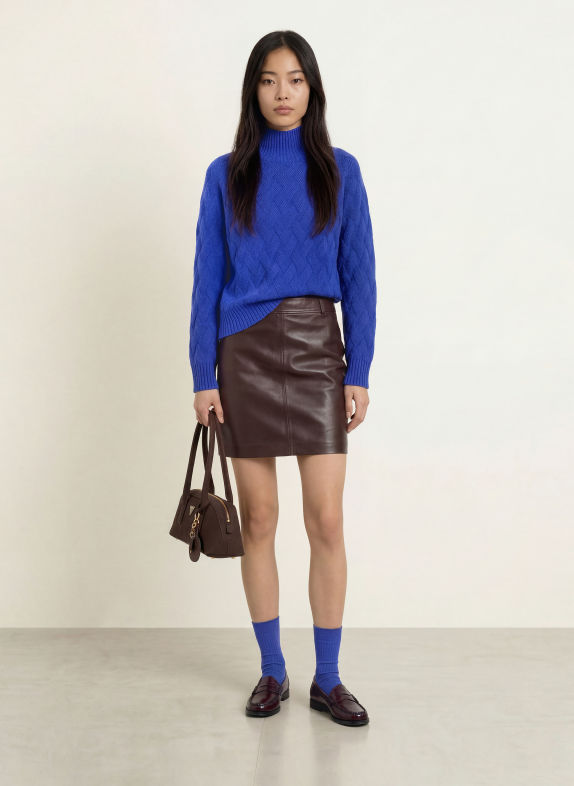 darling harbour Pullover mit Cashmere COBALT BLUE