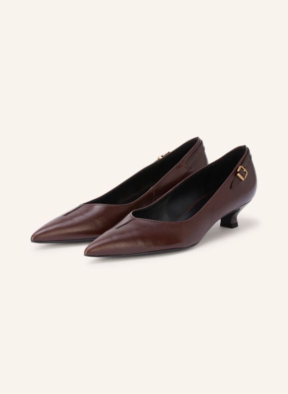 Högl Pumps DARK BROWN / GOLD