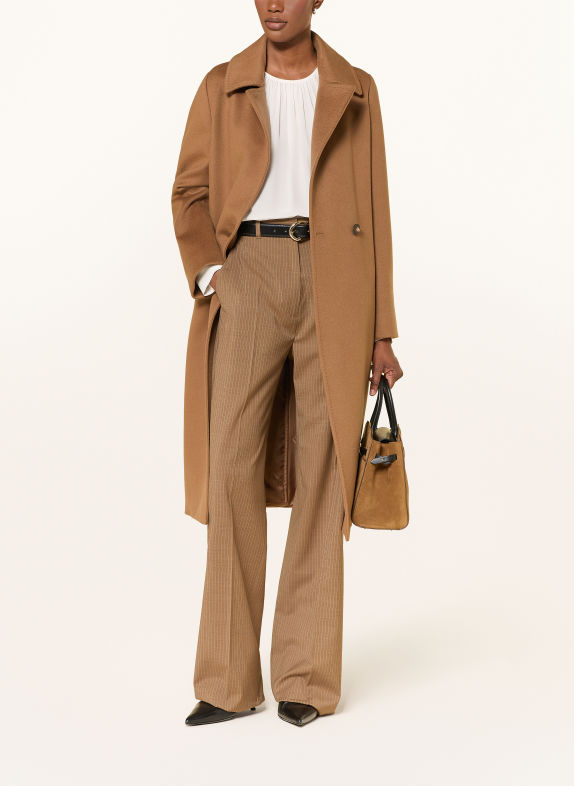Max Mara STUDIO Wollmantel COGNAC