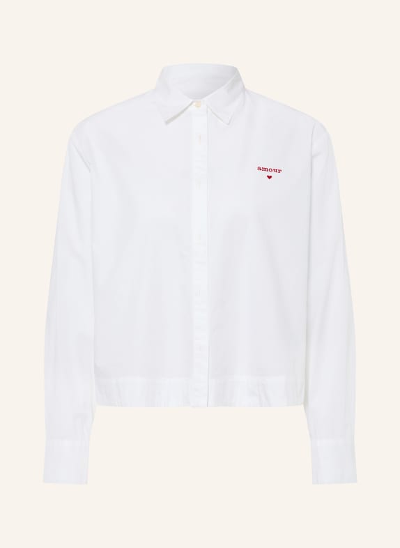 Emily VAN DEN BERGH Shirt blouse WHITE / RED