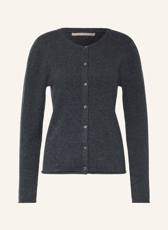 (THE MERCER) N.Y. Strickjacke aus Cashmere DUNKELGRAU