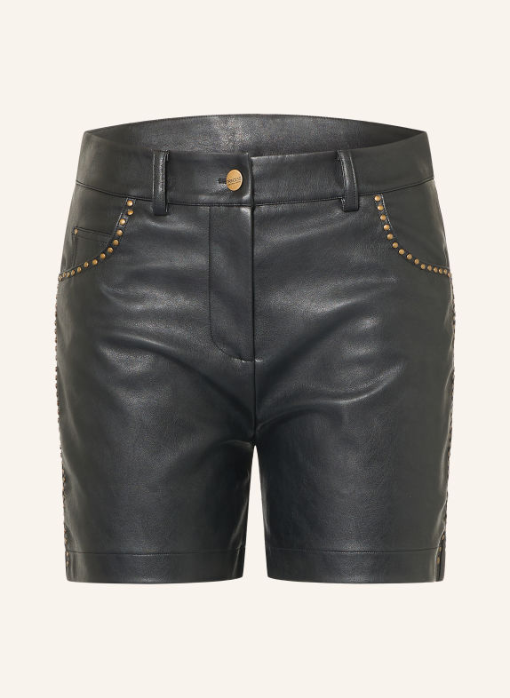 Princess GOES HOLLYWOOD Shorts mit Nieten in Lederoptik SCHWARZ