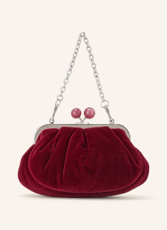 WEEKEND Max Mara Sac à bandoulière GIOCHI ROUGE FONCÉ / ARGENT