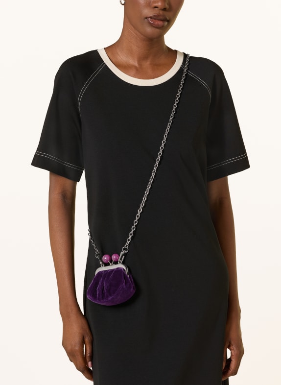 WEEKEND Max Mara Schoudertas NOCINO PAARS / ZILVER