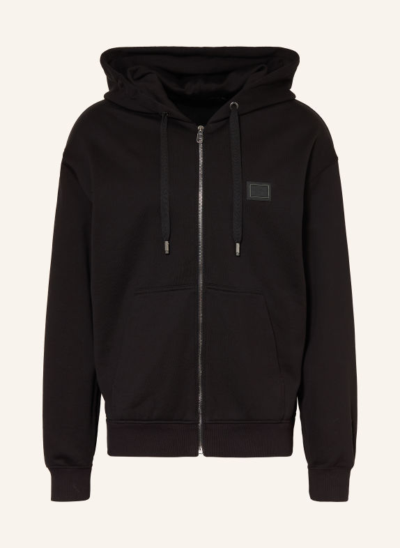 DOLCE & GABBANA Zip-up sweatshirt BLACK