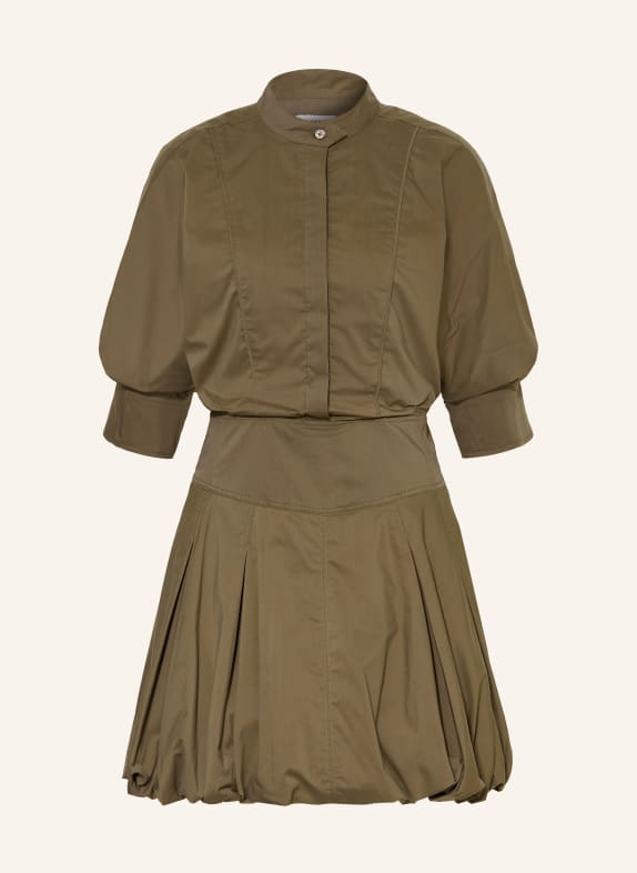 SIMKHAI Cocktailkjole EFFIE med 3/4-ærmer KHAKI