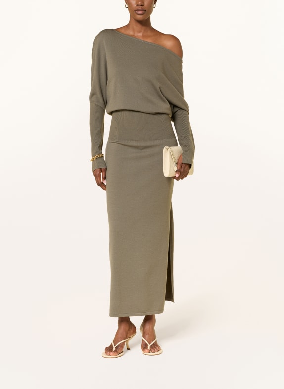 SIMKHAI JANESE Knit Dress OLIVE
