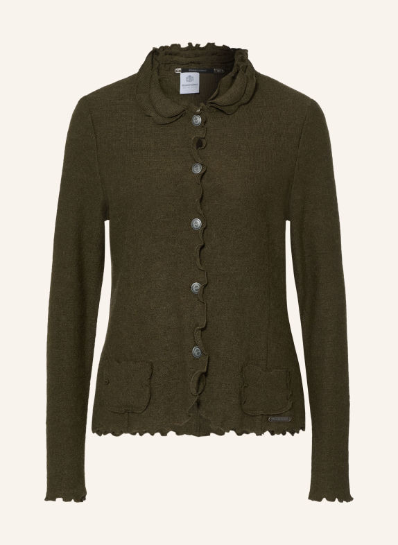 Hammerschmid Strickjacke BADEMN OLIV