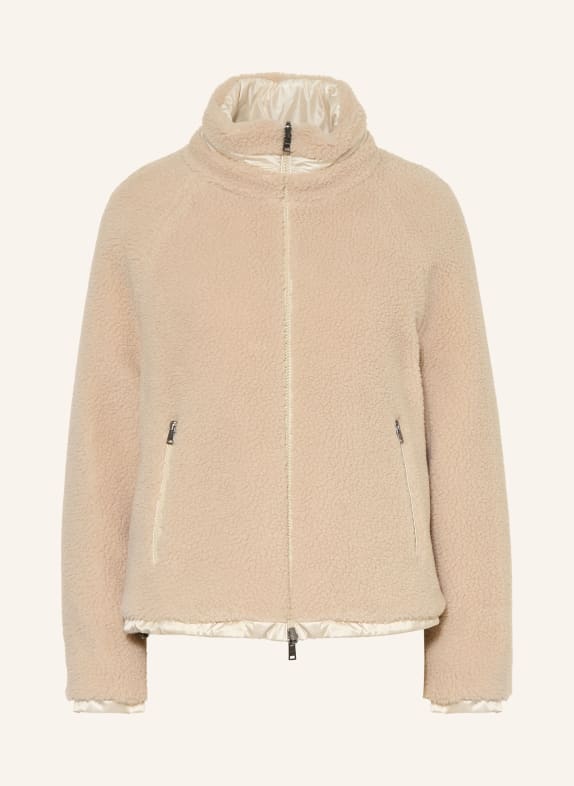 HERNO Teddyfell-Jacke zum Wenden BEIGE