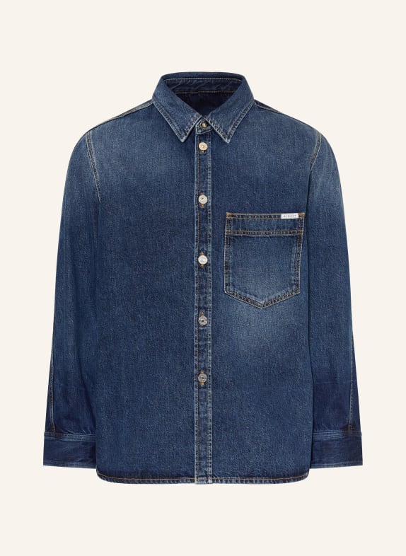 GIVENCHY Relaxed-Fit Denim Shirt BLUE