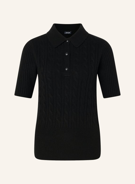 JOOP! Strick-Poloshirt KEVINA SCHWARZ