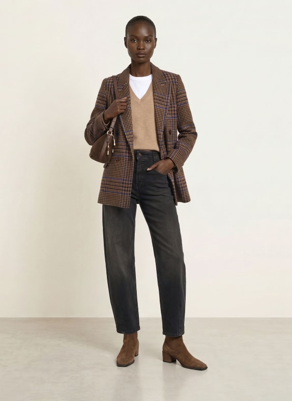 CAMBIO Barrel jeans ELIN 5410 lefthand brown overdyed
