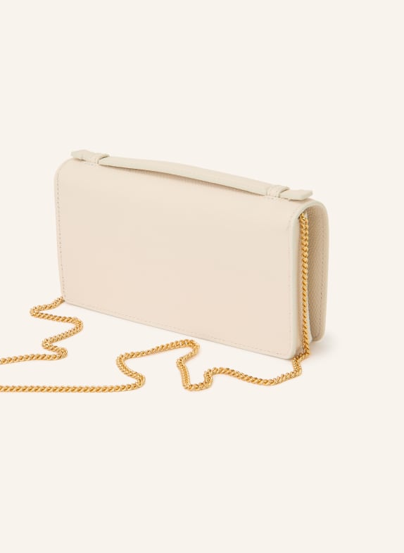 VALENTINO GARAVANI Schoudertas VLOGO SIGNATURE ECRU / GOUD