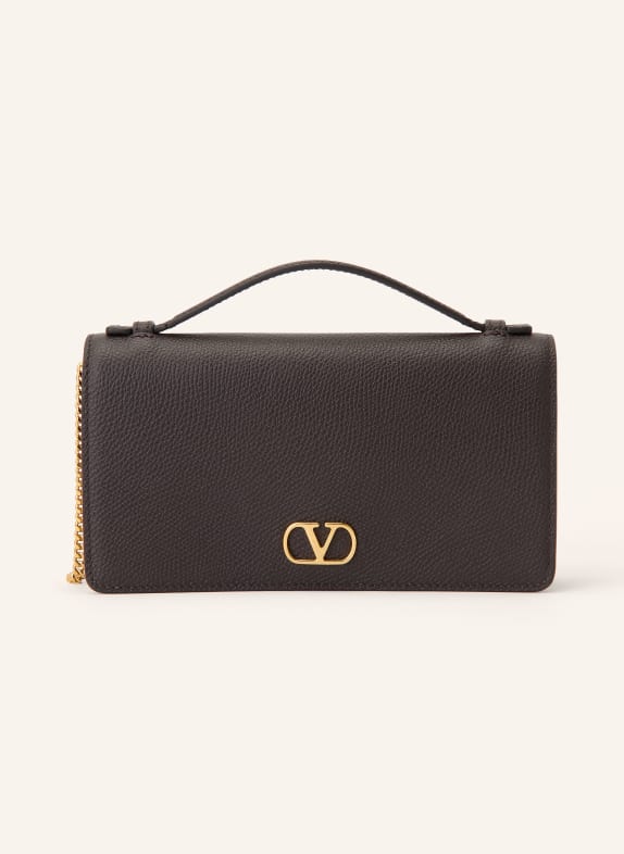 VALENTINO GARAVANI VLOGO SIGNATURE Crossbody bag DARK BROWN