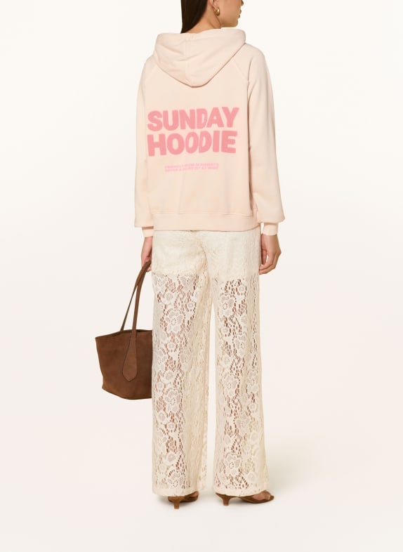 Grace Hoodie SUNDAY HOODIE CRÈME / NEONROZE