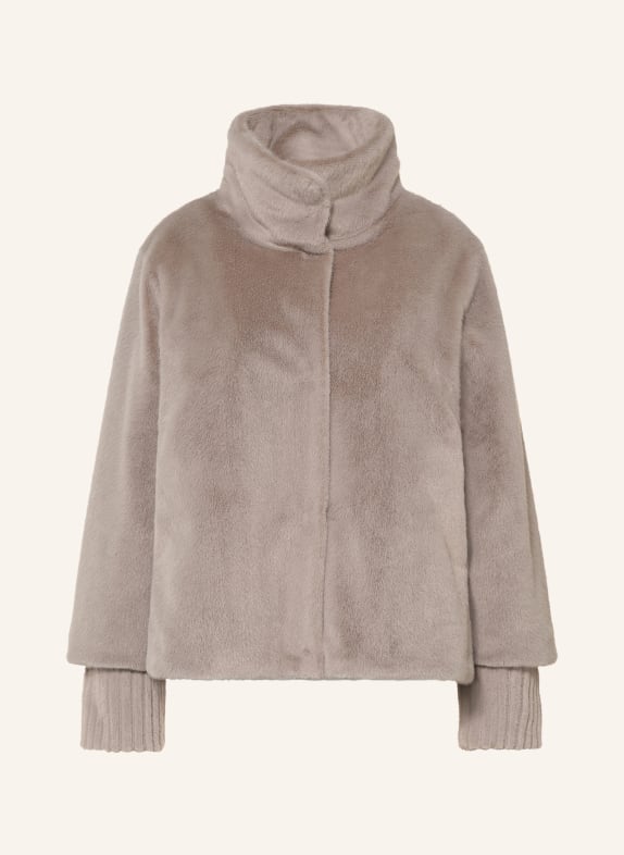 lilienfels Jachetă din blană artificială TAUPE