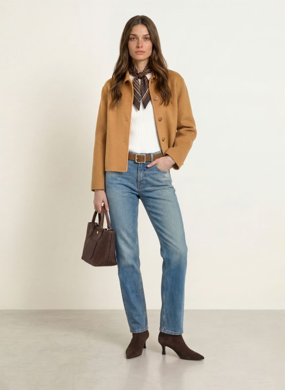 lilienfels Kastenjacke CAMEL