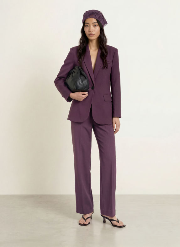 CPH MUSE Marlenehose CMTAILOR DUNKELLILA