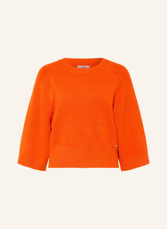 CINQUE Sweter CICAPE CIEMNOPOMARAŃCZOWY