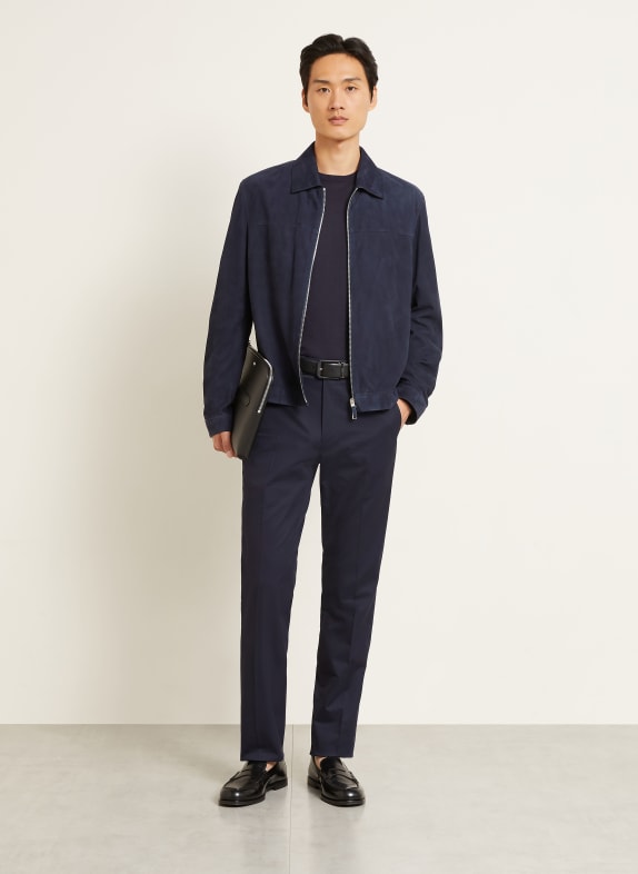 ZEGNA Hose CASHCO Regular Fit DUNKELBLAU