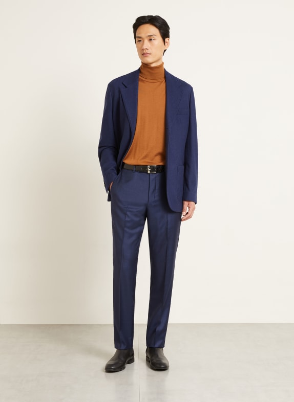 ZEGNA TROFEO Slim Fit-broek van merinowol DONKERBLAUW