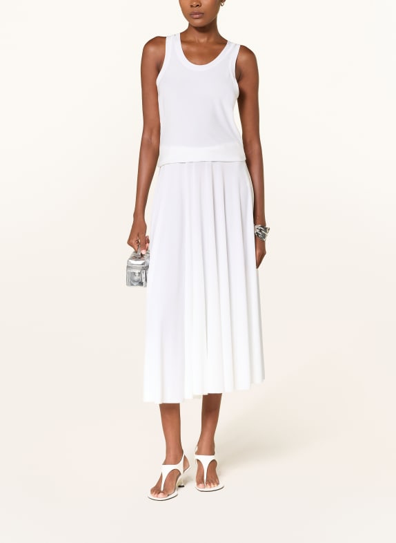 NORMA KAMALI Jupe BLANC