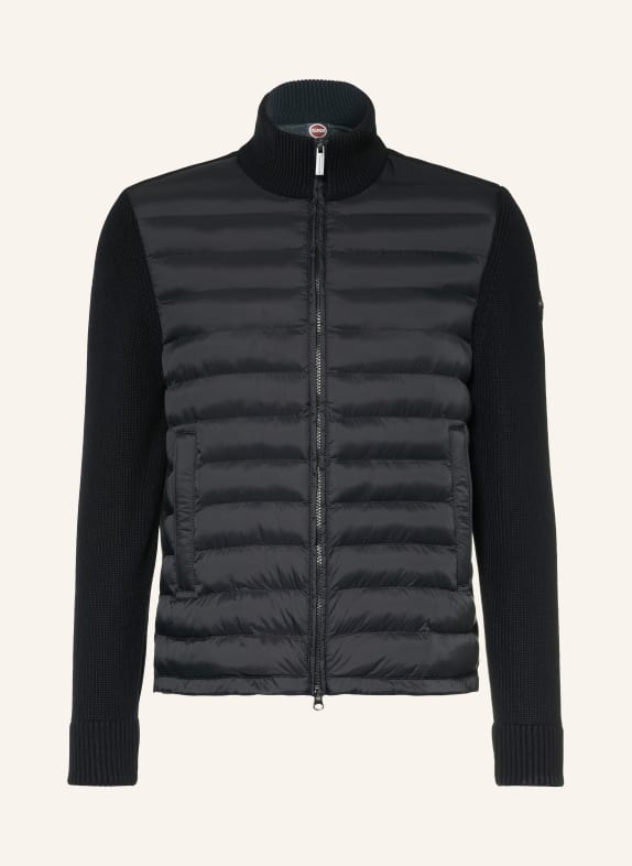 COLMAR Steppjacke im Materialmix SCHWARZ