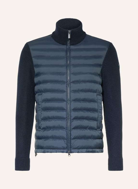 COLMAR Steppjacke im Materialmix DUNKELBLAU