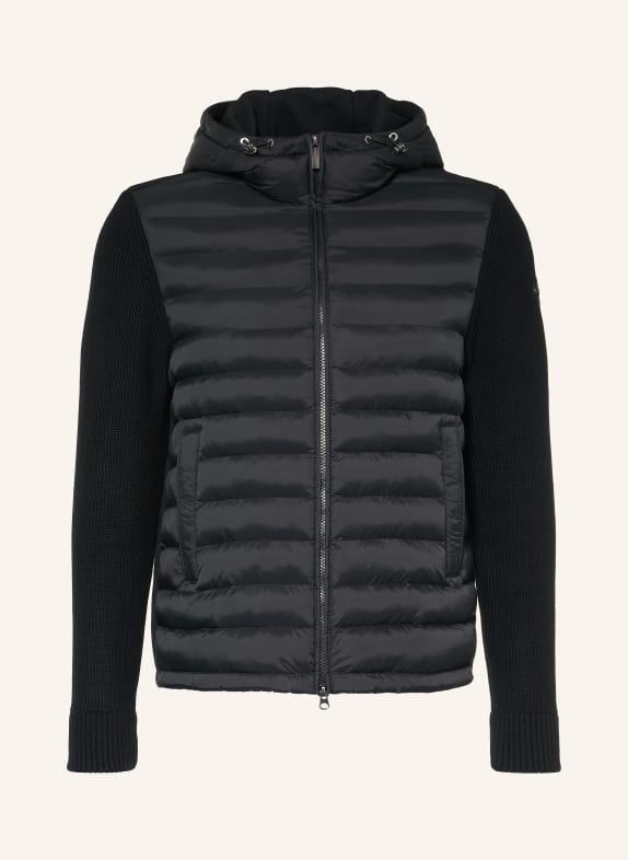 COLMAR Steppjacke im Materialmix SCHWARZ