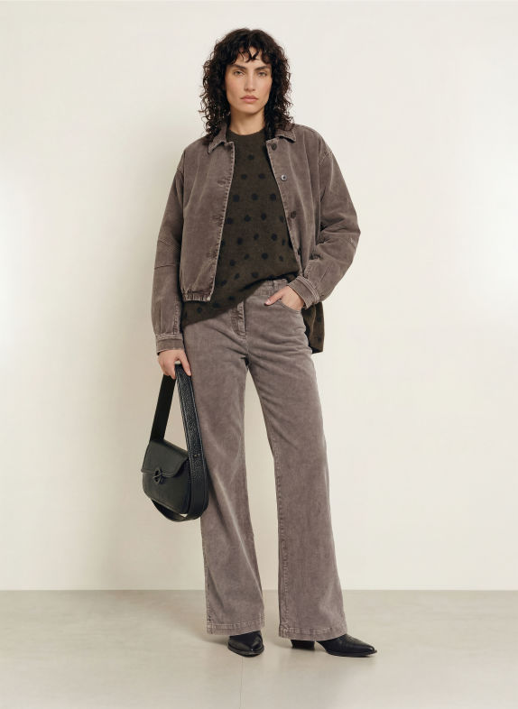 SAMSØE  SAMSØE Overjacket SAKELLA van corduroy BEIGE