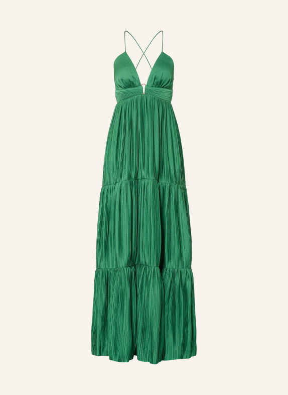 ba&sh Plisseekleid WASTA GRÜN