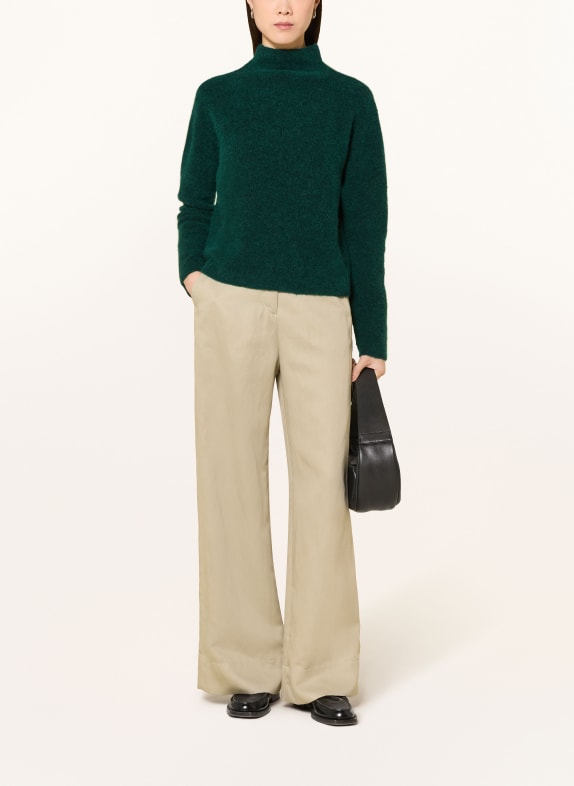 darling harbour Pullover mit Alpaka BOTTLE GREEN