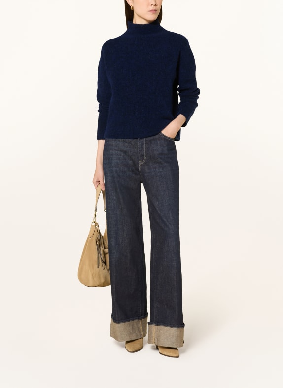 darling harbour Pullover mit Alpaka NAVY