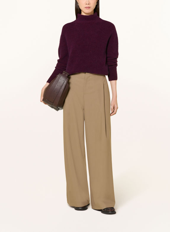 darling harbour Pullover mit Alpaka BERRY