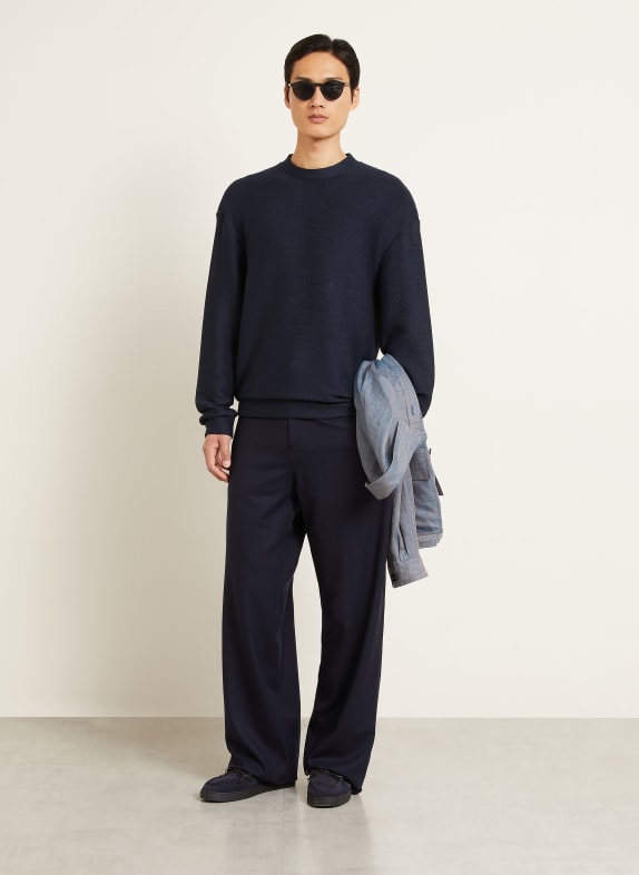 GIORGIO ARMANI Sweatshirt DONKERBLAUW