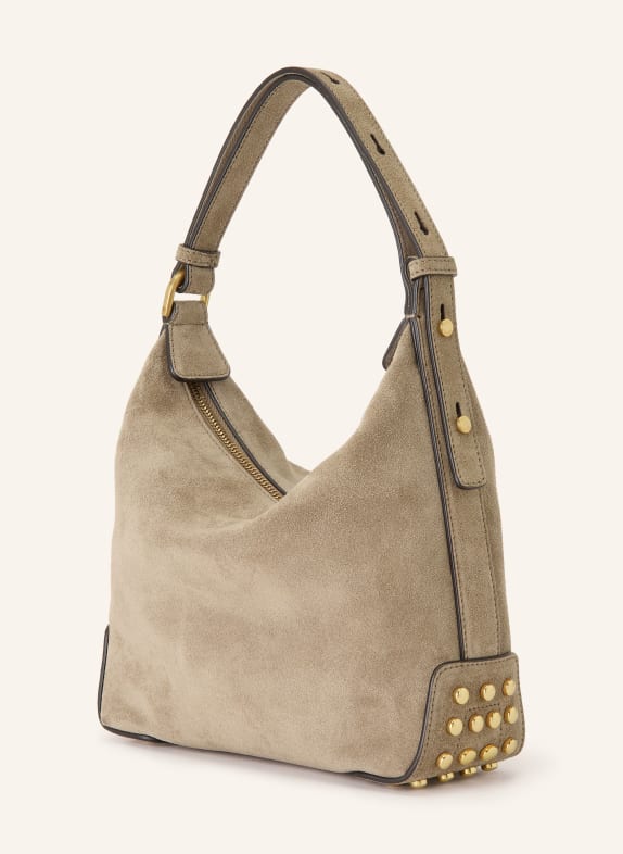 TOD'S Schoudertas TAUPE / GOUD