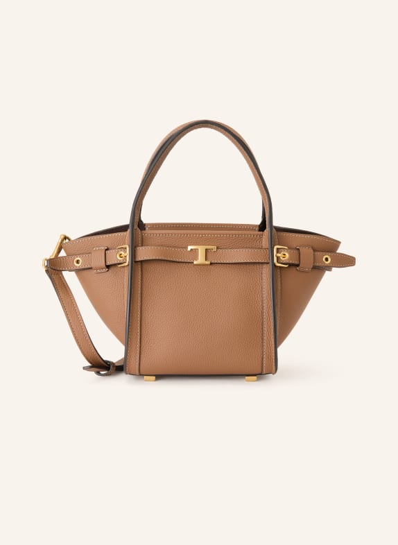 TOD'S Crossbody bag CAMEL / GOLD
