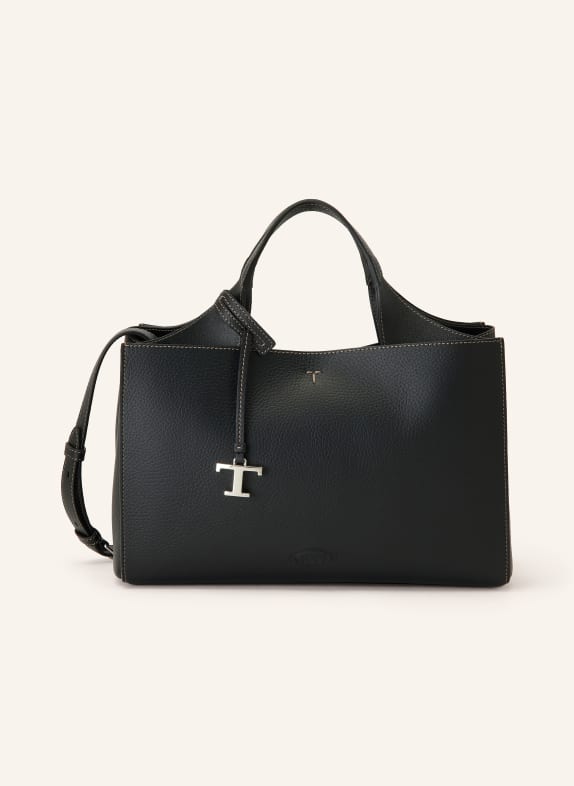 TOD'S Geantă de mână NEGRU / ARGINT
